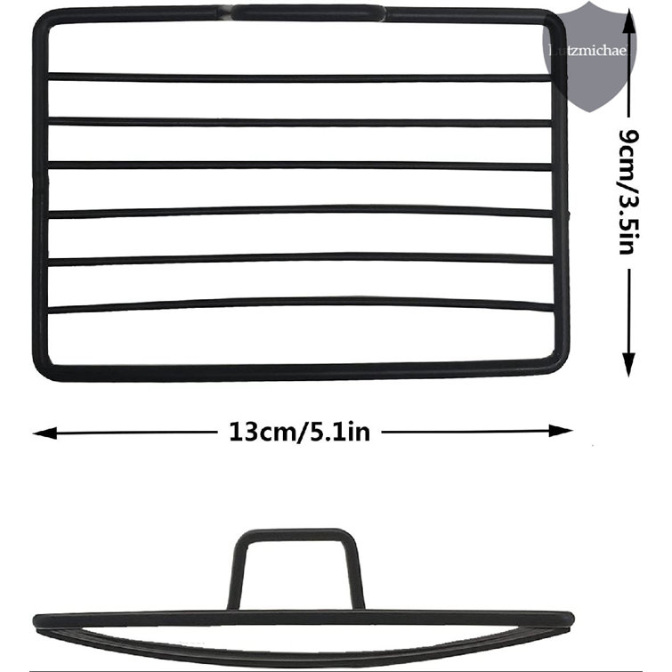 Rebrilliant 2Pcs Stainless Steel Bar Soap Dish, Draining Soap Holder